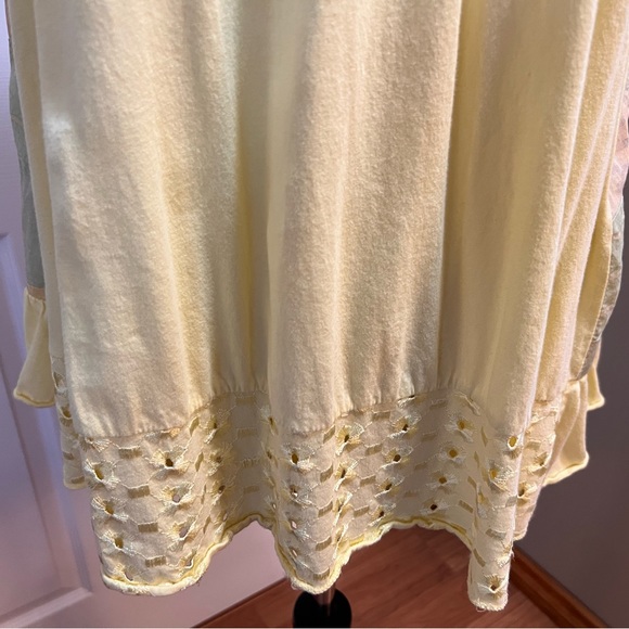 Free People Yellow Tunic Tank Top - Picture 2 of 6